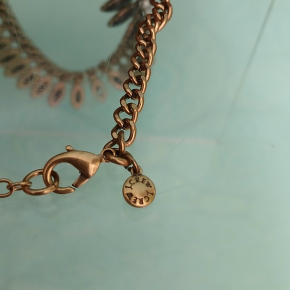 J. Crew Black and Gold Statement Necklace - Picture 2 of 4